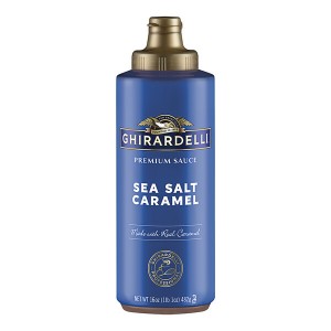 Ghirardelli Sea Salt Caramel Sauce - Squeeze Bottle 